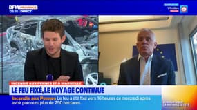 Incendie : Grégory Allione, ex-directeur du SDIS 13, était l'invité de BFM Marseille