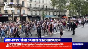 Troisième samedi de mobilisation des opposants au pass sanitaire