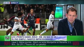 Ligue 1 / Daniel Riolo : "Un nul qui va très bien à l'OM ce soir"