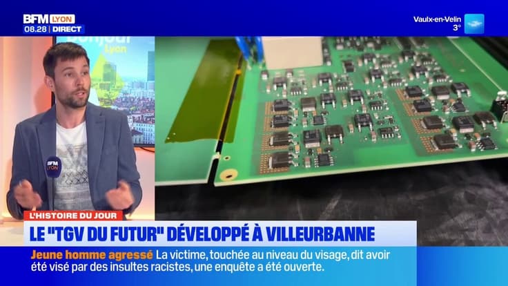 Le "TGV du futur" de la SNCF se développe à Villeurbanne
