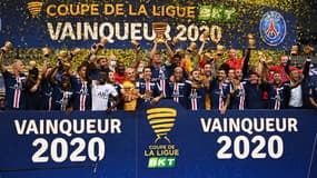 Le PSG remporte la dernière Coupe de la Ligue