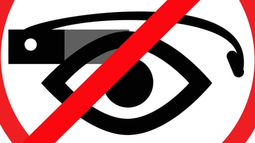 Le collectif Stop the Cyborgs propose d'afficher un panonceau anti Google Glass dans les lieux publics pour protéger la vie privée des usagers.
