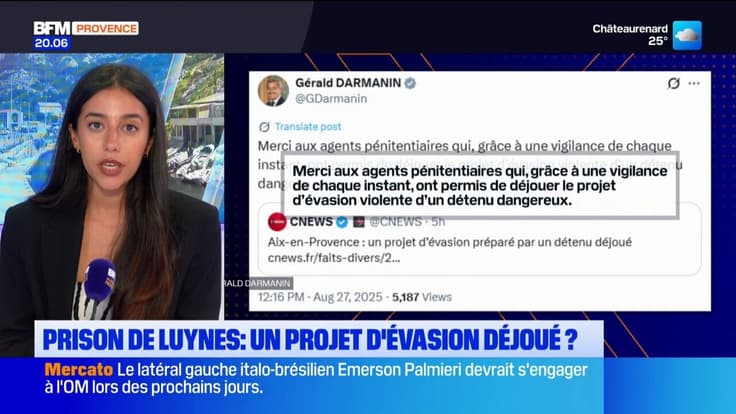 Prison de Luynes : Un projet d'évasion déjoué ? 