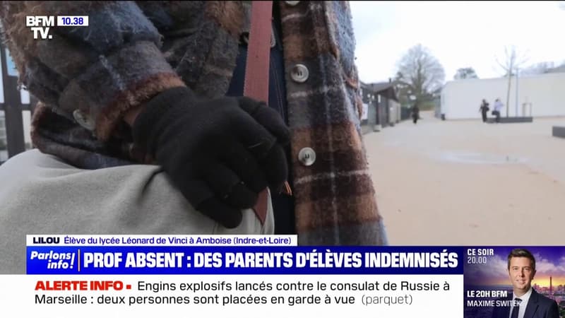 Profs absents/parents indemnisés: le témoignage des élèves