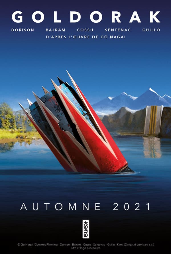 Premier visuel du "Goldorak" made in France Premier visuel du "Goldorak" made in France