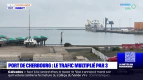 Port de Cherbourg: le trafic multiplié par trois