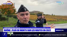 Rhône: déjà 42 morts sur les routes, un chiffre en hausse par rapport à l'an dernier