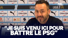 OM 1-0 PSG :"Je suis venu ici pour battre le PSG, parce qu'ils représentent le pouvoir" lâche De Zerbi