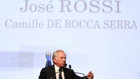 Le député Les Républicains (LR) de Corse-du-Sud Camille de Rocca Serra, le 10 décembre 2015 à Ajaccio