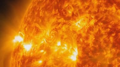 Une éruption solaire "gracieuse" a été observée à la surface du soleil, le 2 avril.