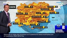 Var: très belle journée ensoleillée ce lundi