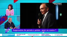 Suppression du permis à points : pour ou contre ? "Je suis pour une adaptation du permis de conduire, mais pas pour le retirer !" Périco Légasse donne son avis sur la proposition d’Eric Zemmour. 