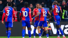 Michael Olise avec Crystal Palace le 6 mai 2024
