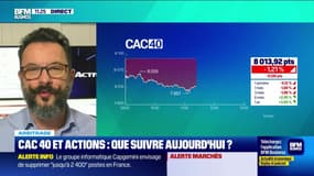 Arbitrage : CAC 40 et actions : que suivre aujourd'hui ? - 20/01