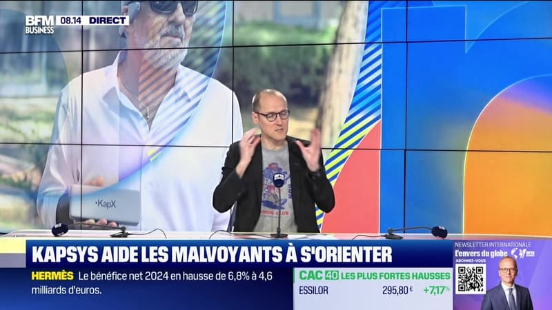 Le débrief du Pitch : Kapsys aide les malvoyants à s'orienter, par Anthony Morel - 14/02