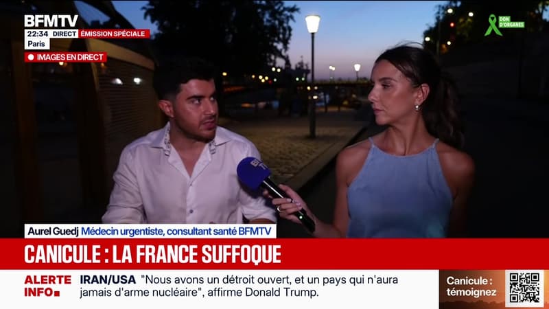 Canicule : plus de 44°C, 54 départements en rouge - 22/06