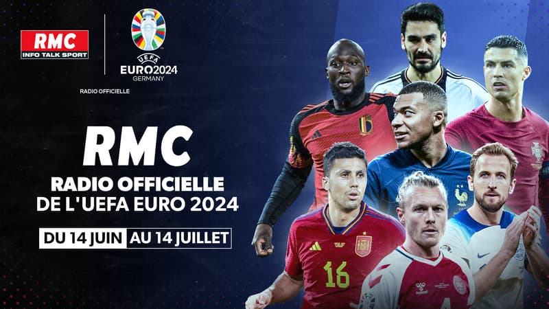 RMC Radio Officielle de l'UEFA Euro 2024