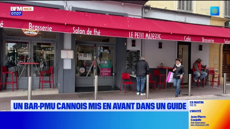 Cannes: un bar-PMU mis en avant dans un guide des bars de France