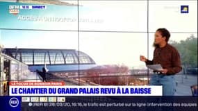 Paris: le chantier du Grand Palais revu à la baisse