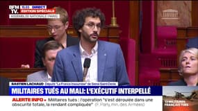 Bastien Lachaud (LFI) au Premier ministre: "Quels sont les moyens que vous comptez adopter pour parvenir au retrait de nos forces au Mali ?"