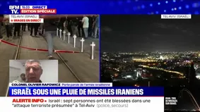 Missiles iraniens envoyés en Israël : "Ce qui s’est passé forcera Israël à réagir"déclare Olivier Rafowicz, porte-parole de Tsahal