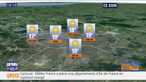 Météo Paris-Ile de France du 23 juin: Vers un épisode de forte chaleur