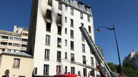 Un incendie près de la place d'Italie a fait un mort ce mercredi.