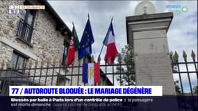 Seine-et-Marne: le cortège du mariage s'arrête sur la Francilienne, un homme placé en garde à vue