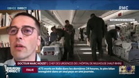 "Depuis 4 jours nous sommes à la recherche de lits de réanimation" Marc Noizet, chef des urgences