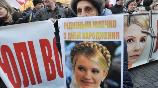 Une manifestation à Kiev le 27 novembre 2013.