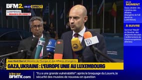 "Le temps joue contre lui", affirme Jean-Noël Barrot à propos de Vladimir Poutine