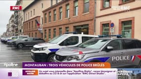 Montauban : 3 véhicules de police brûlés 