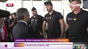 Lampedusa: Gérald Darmanin est attendu attendu à Rome aujourd'hui