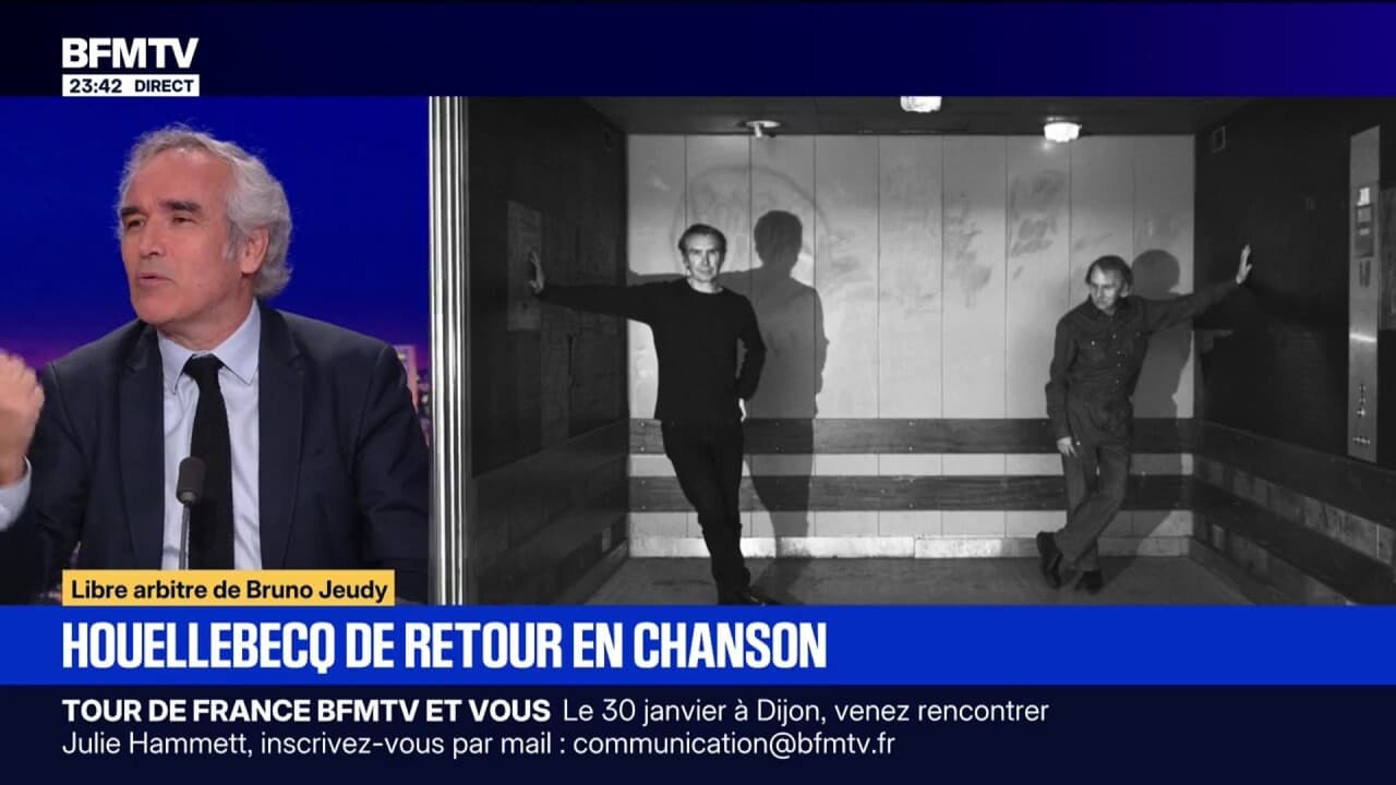 LIBRE ARBITRE DE BRUNO JEUDY - Michel Houellebecq fait son retour en chanson Kép