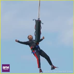 Will Smith fête ses 50 ans en faisant un saut à l’élastique 