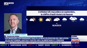 François Rimeu (Française AM) : Les marchés s'interrogent face à la réaccélération de l'inflation US en septembre, surtout portée par l'alimentaire et l'énergie - 11/10