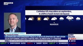 François Rimeu (Française AM) : Les marchés s'interrogent face à la réaccélération de l'inflation US en septembre, surtout portée par l'alimentaire et l'énergie - 11/10