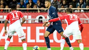 Kylian Mbappé face à Monaco