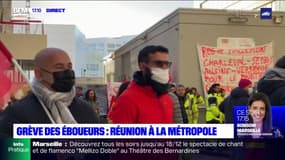 Les syndicats des éboueurs reçus par la Métropole