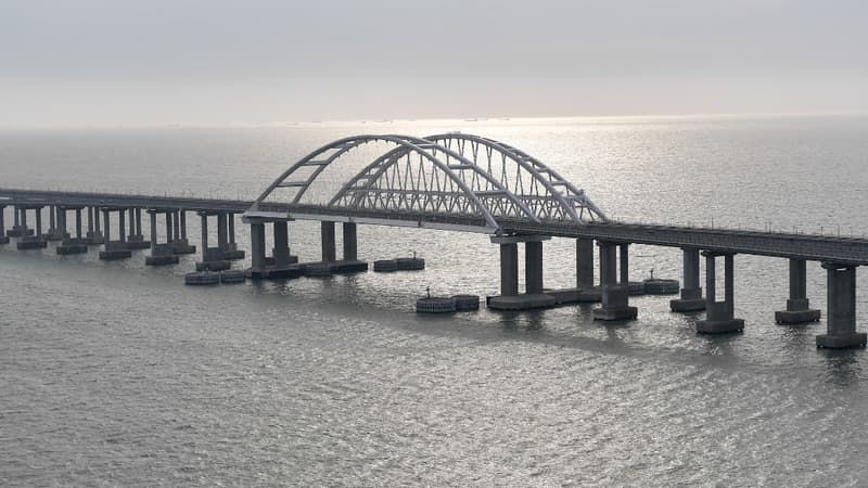 Le pont de Crimée a été une nouvelle fois la cible d'une attaque