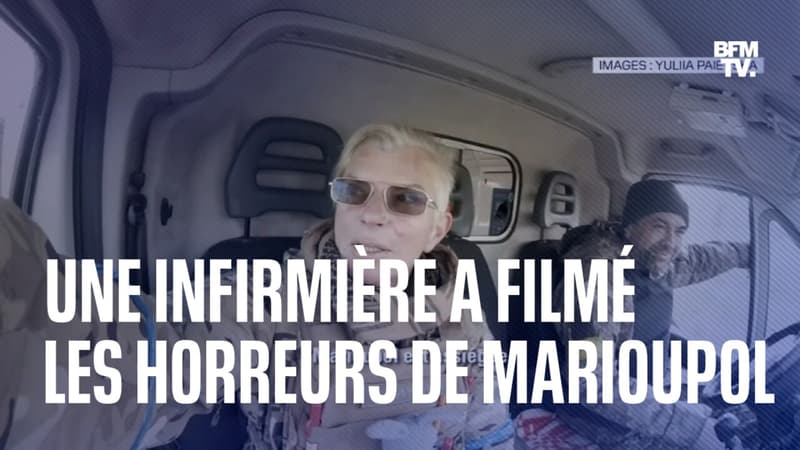 Une infirmière a filmé les horreurs de Marioupol