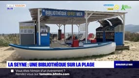 La Seyne: une bibliothèque sur la plage 