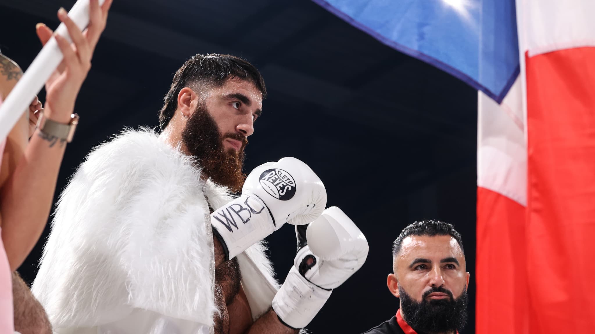 Mourad Aliev avant son combat face à Evgenios Lazaridis en septembre 2023