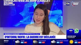 Législatives anticipées: entre Christelle d'Intorni et Gaël Nofri, la guerre est déclarée autour des débats 