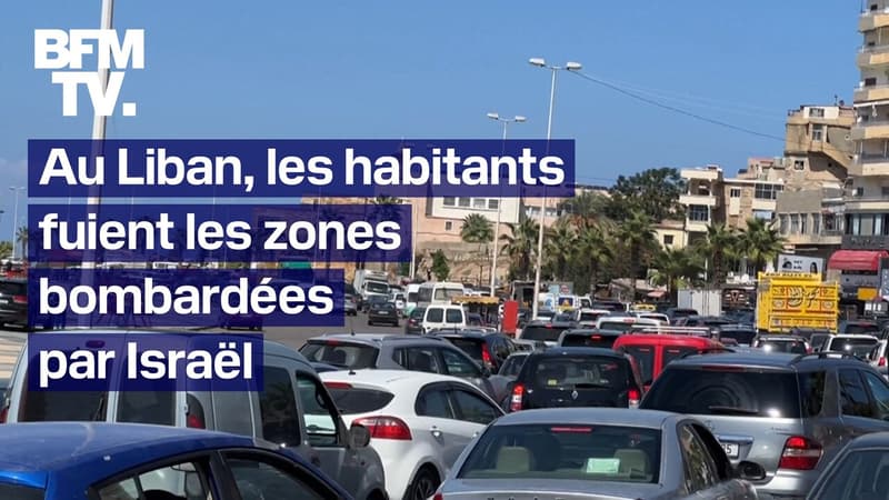 Des milliers de personnes fuient le sud du Liban après l'intensification des frappes israéliennes