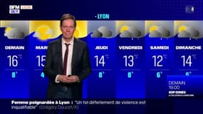 Météo Rhône: un ciel partagé entre éclaircies et averses, 17°C à Lyon