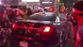 Une voiture fonce sur des manifestants à New York lors d'un rassemblement Black Lives Matter