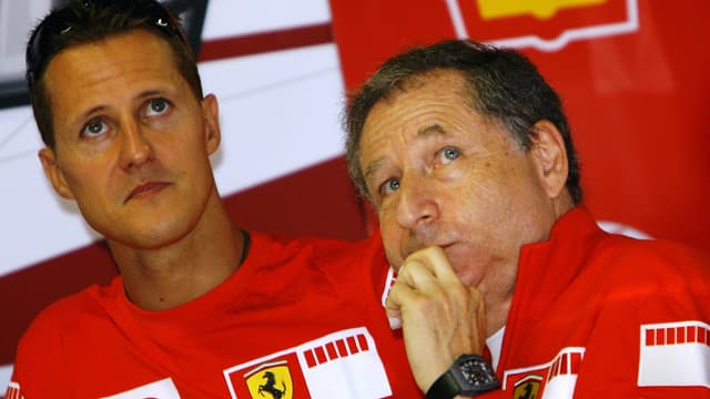 Michael Schumacher et Jean Todt en 2006