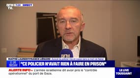 Mort de Nahel: "Il ne s'est pas levé le matin en se disant qu'il allait tuer quelqu'un" affirme maître Laurent-Franck Liénard, avocat du policier remis en liberté