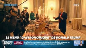 Faute de cuisiniers, Donald Trump paye sa tournée de hamburgers et de pizza à la Maison Blanche